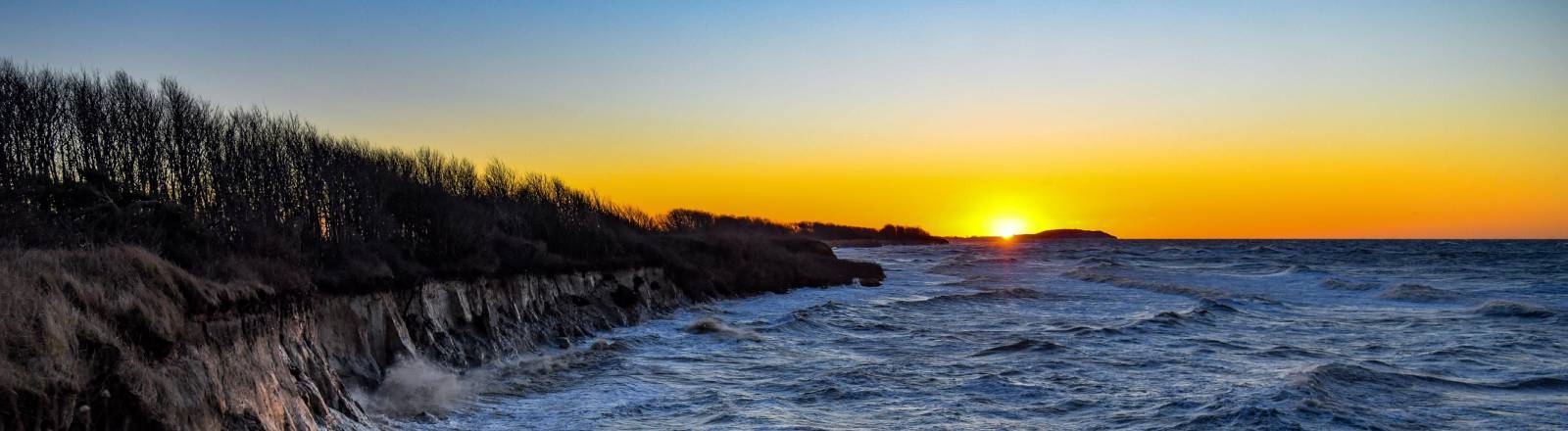 Sonnenuntergang auf Rügen