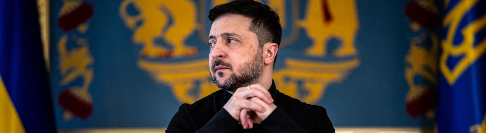 Wolodymyr Selenskyj, der Präsident der Ukraine, am 20. Februar 2026 in Kiew