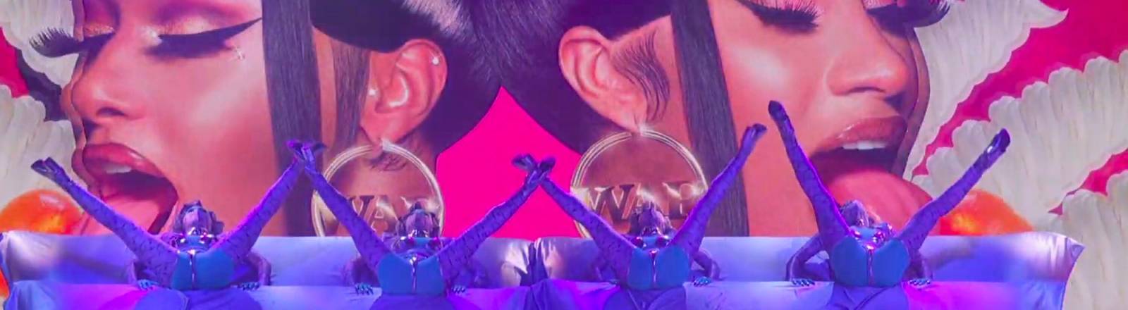 Cardi B performt "WAP" bei der 63. Grammy-Verleihung