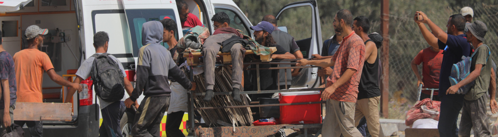 Krankenwagen in Gaza