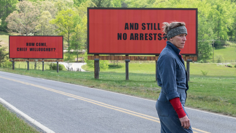 Filmstill "Three Billboards Outside Ebbing, Missouri"