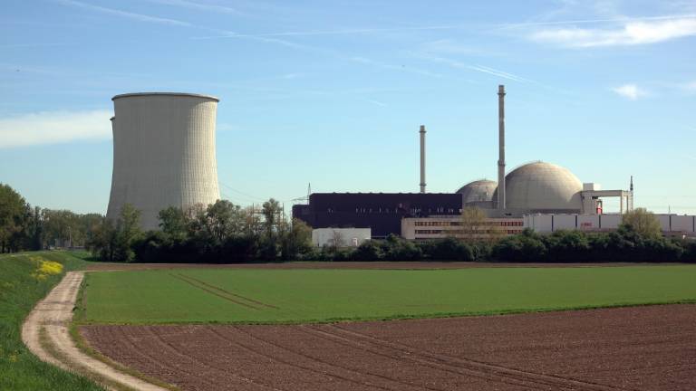 Das stillgelegte Atomkraftwerk in Biblis