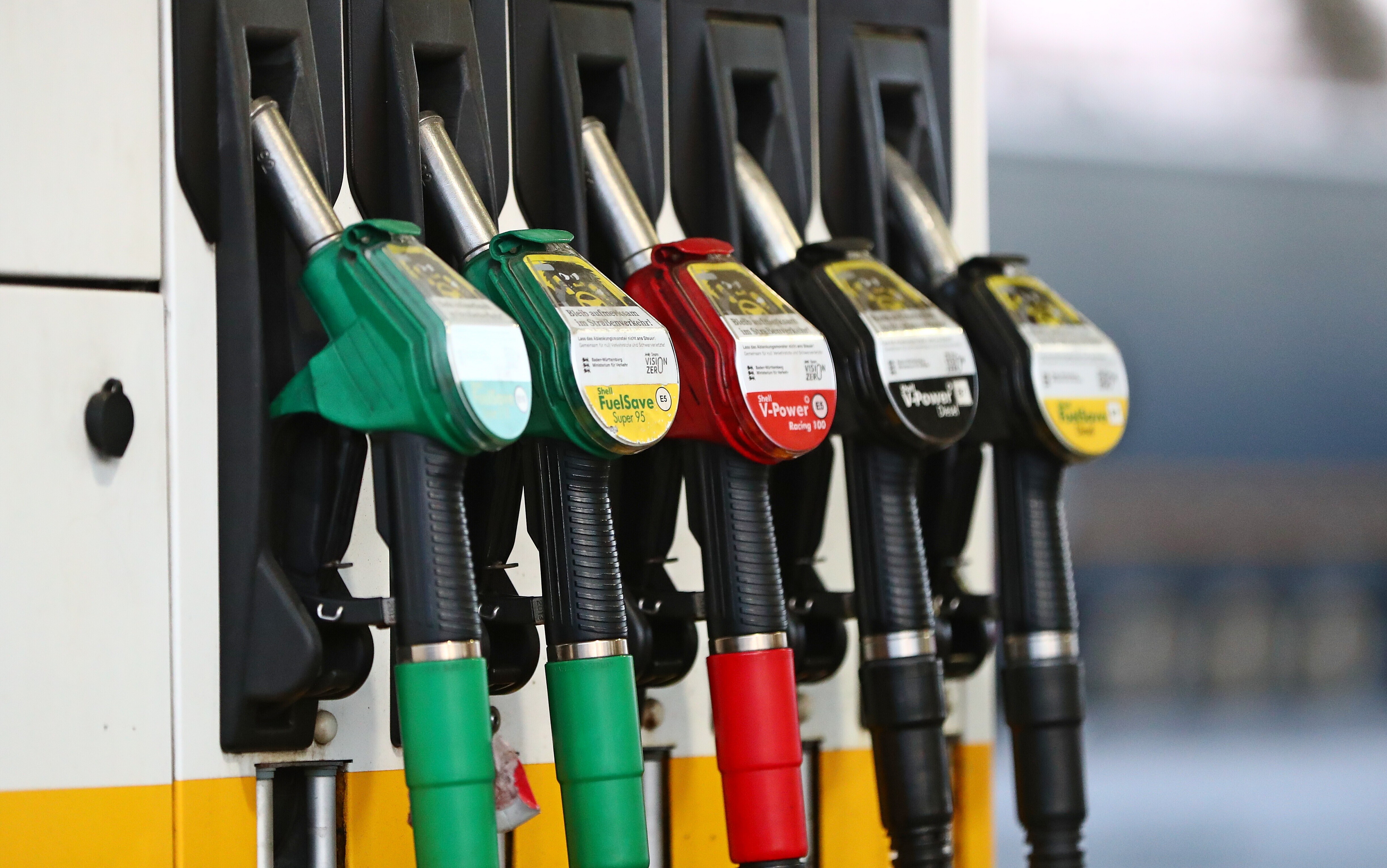 Zapfsäule vom Nahen