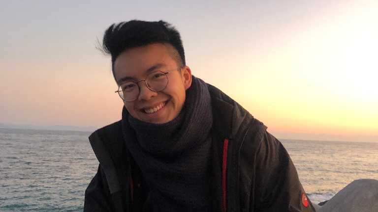 Ein Portät von Medizinstudent Viet.