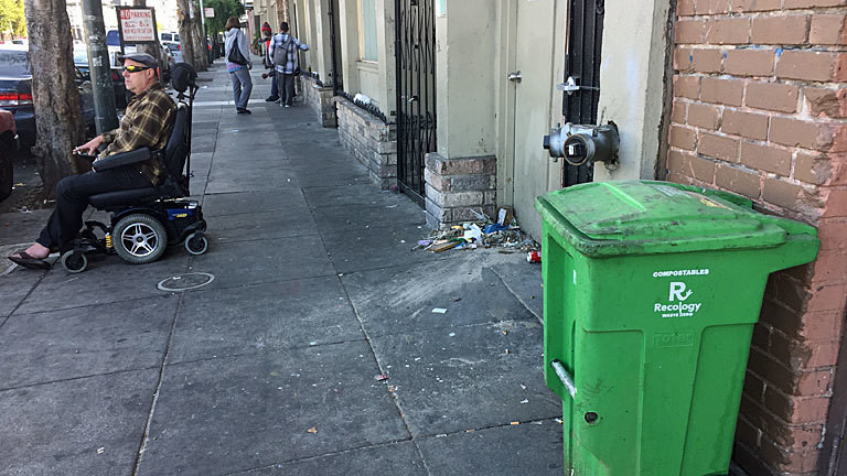 Müll in San Francisco