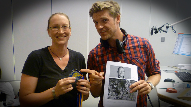Die Goldmedaillen-Gewinnerin bei den Paralympics 2012 in London und aktuelle Vize-Weltmeisterin: Rollstuhl-Basektballerin Marina Mohnen bei DRadio Wissen.