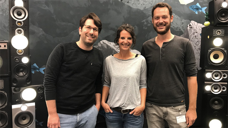 Ramona Krieger und Ulrich Pingel im Deutschlandfunk-Nova-Studio.