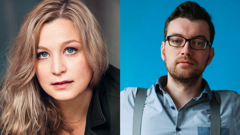 Anna König und Holger Wenzl