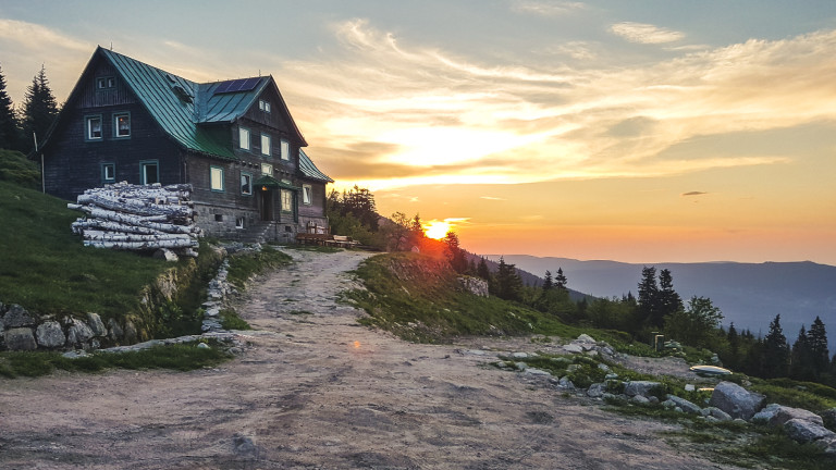 Sonne, Wald und Himmel: im polnischen Riesengebirge