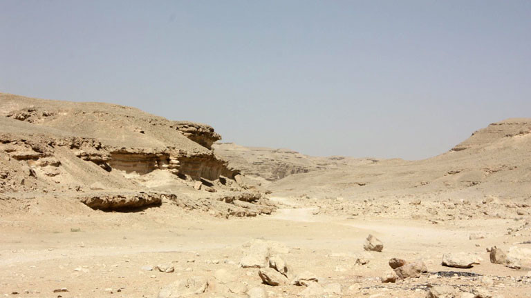 Die Wüste Wadi Degla