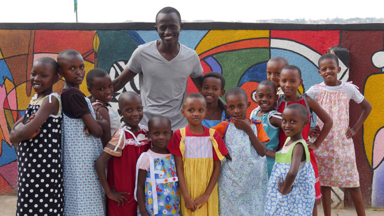 Straßenkinder in Kigali