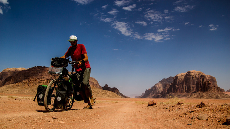 Dominik Schenke in Jordanien
