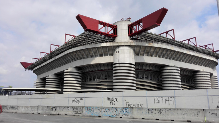 San Siro Stadion in Mailand