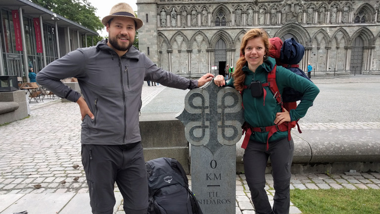 Pilgerreise von Svenja Trenkel und Witali Bytschkow.