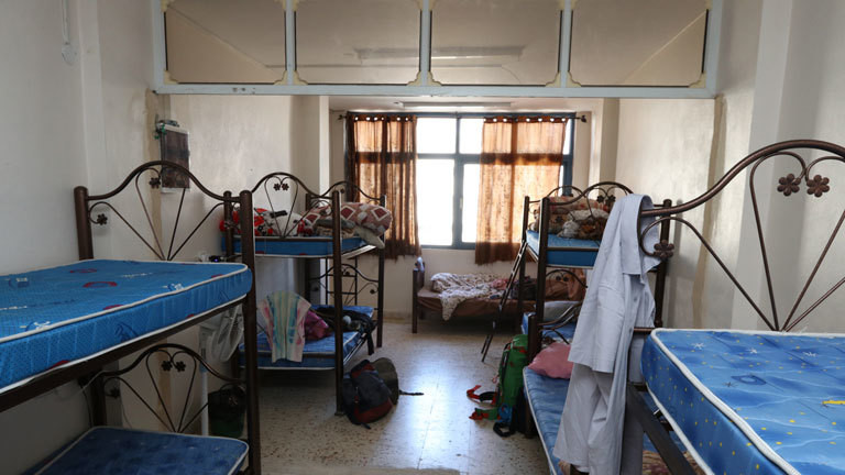 Das H2 Hostel ist spartanisch aber eine der wenigen Unterkünfte für Rucksackreisende in Hebron.