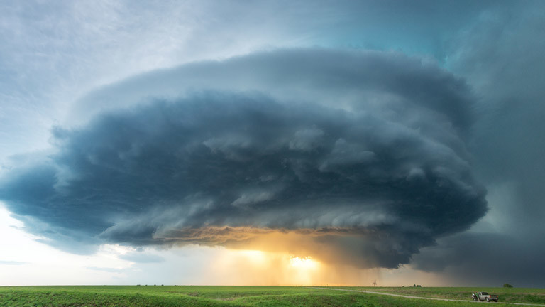 Ein Gewitter