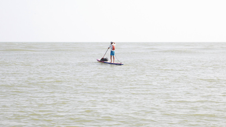 SUP im Schwarzen Meer