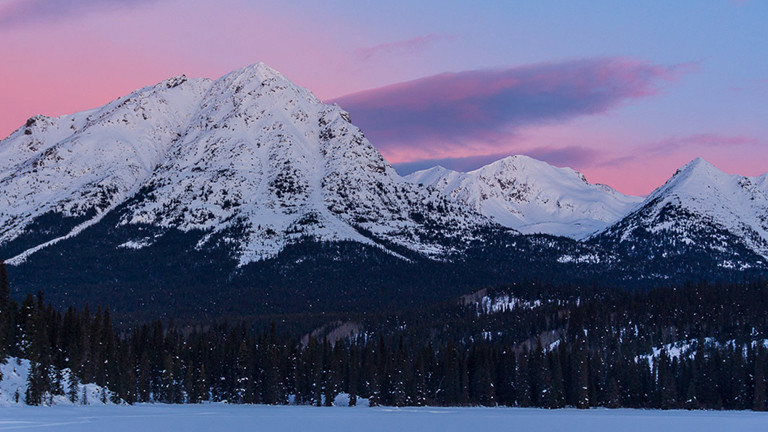 Rocky Mountains in Kanada.
