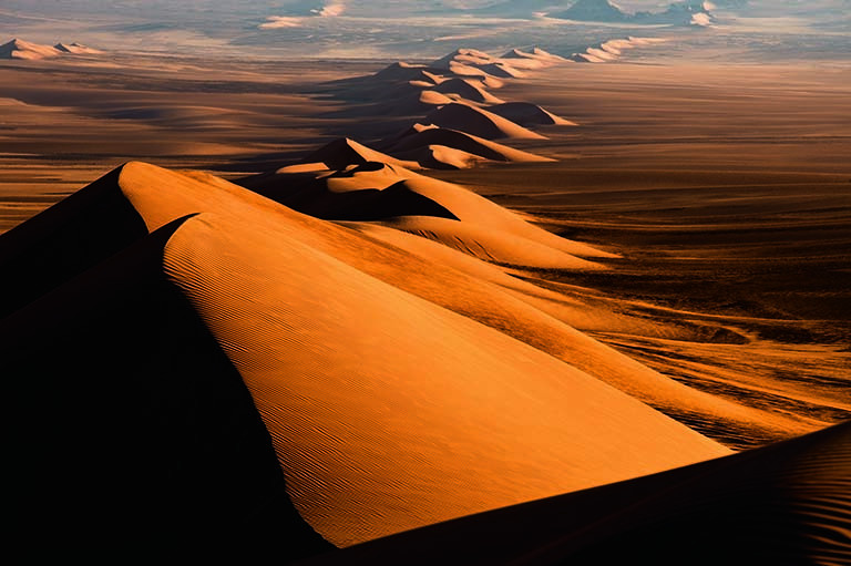 Die Sahara im Januar 2014