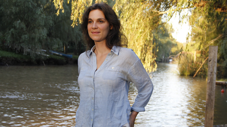 Anne Herrberg im Tigredelta
