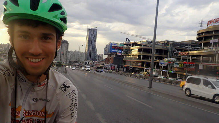 Hannes Peter in Istanbul.