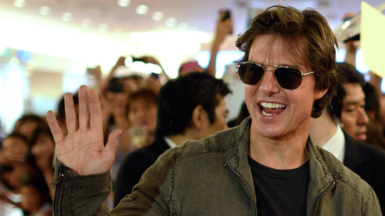 Tom Cruise bei einem Pressetermin in Tokio
