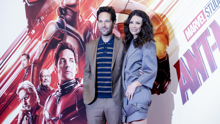 ''Ant-Man and the Wasp" - Paul Rudd (L) und Evangeline Lilly