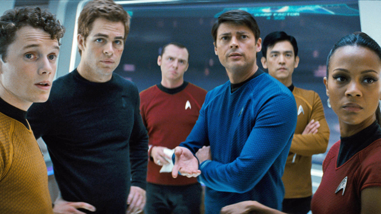 Star Trek: Die Crew der Enterprise um Captain James Kirk.