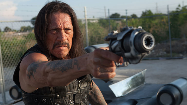 Der Schauspieler Danny Trejo als Machete in einer undatierten Filmszene des Kinofilms "Machete Kills".