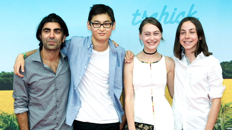 Regisseur und Hauptdarsteller des Films "Tschick"