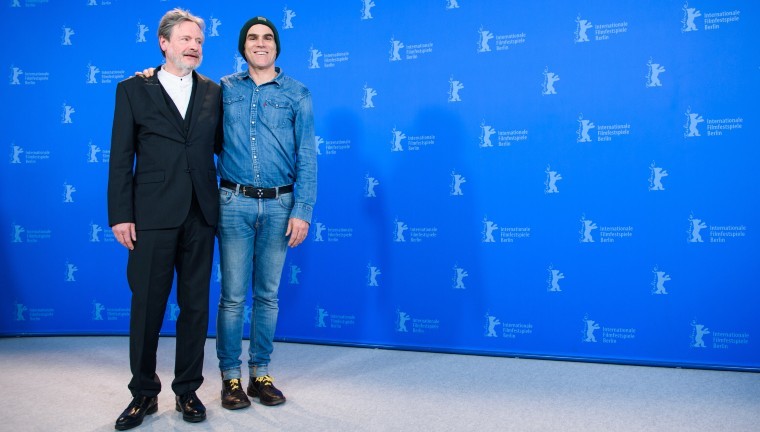 70. Berlinale, Photocall, Berlinale Special Gala, "Curveball": Schauspieler Michael Wittenborn (l) und Sebastian Blomberg.