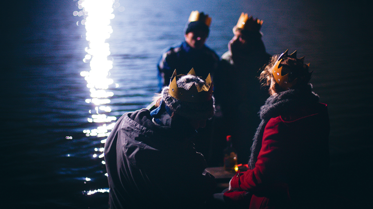 Film-Still aus Vier Könige