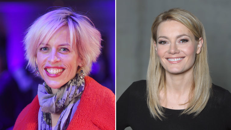 Katja Eichinger und MArtina Hill