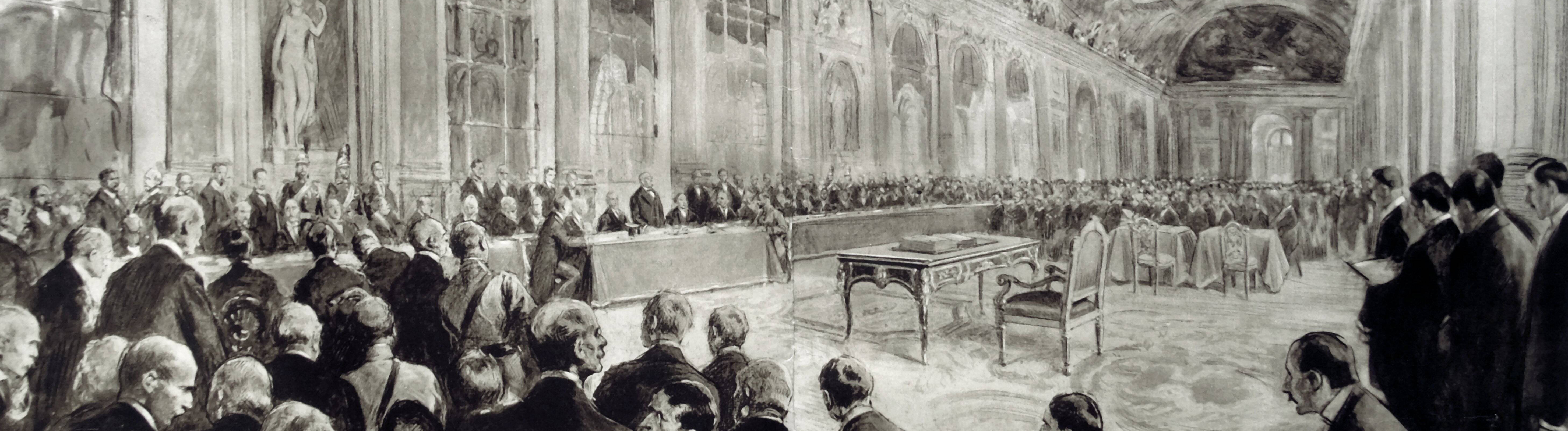 Treaty of Versailles is finalised by delegates to the peace conference June 1919
