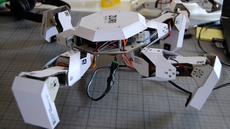 Der Roboter läuft