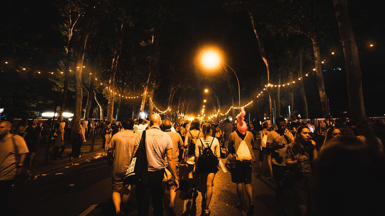 Eindruck vom Lollapalooza Festival