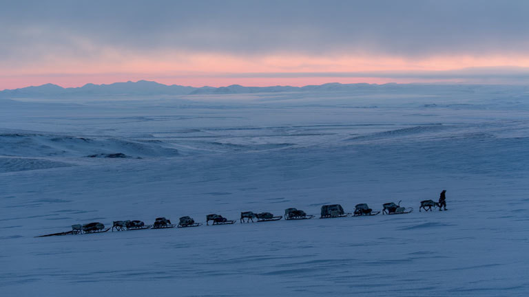 Trek in Russland
