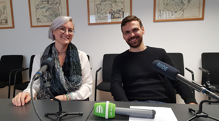 Sanja Klein und Andreas Baranowski, Universität Gießen