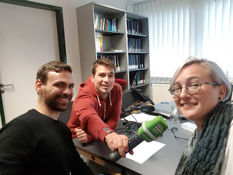 Andreas Baranowski, Till Opitz und Sanja Klein