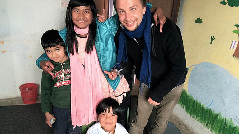 Benjamin Lebert in Nepal