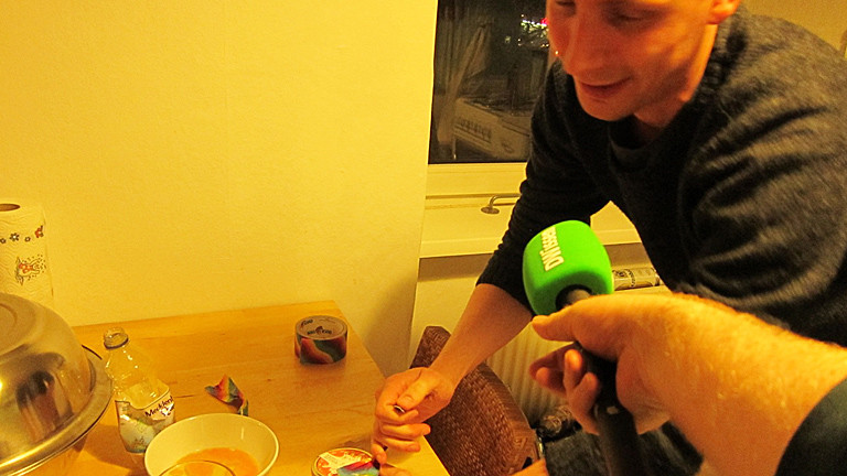 Glasöffnen mit Duct-Tape