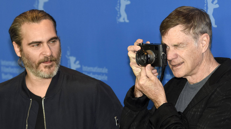 Joaquin Phoenix und Gus van Sant bei der Berlinale