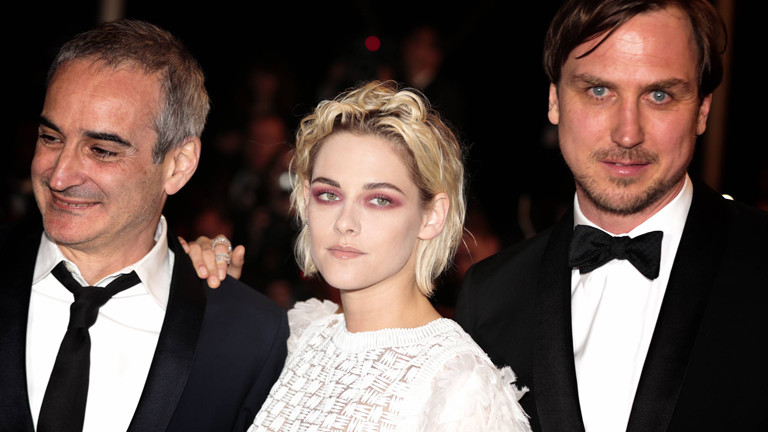 Olivier Assayas , Kristen Stewart und Lars Eidinger