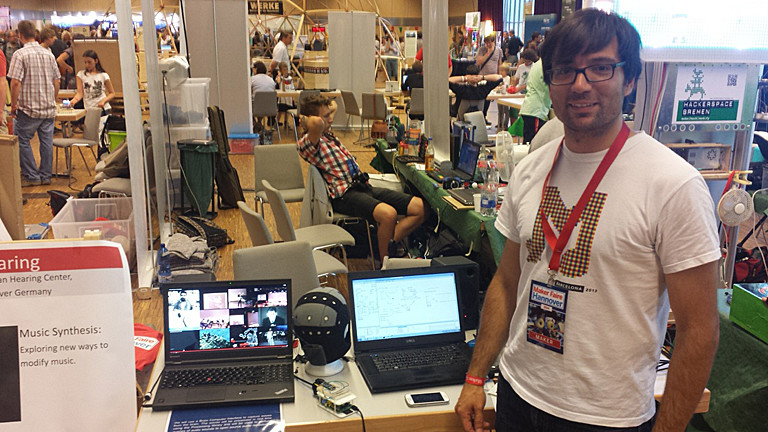 Szene von der Maker Faire Hannover