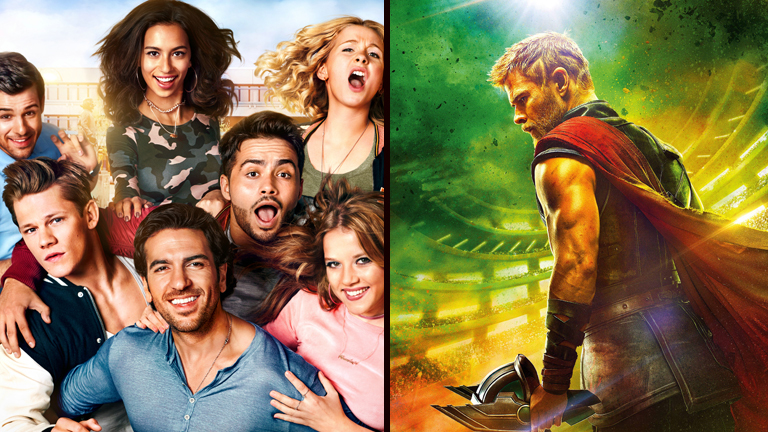 Collage aus zwei Filmplakaten