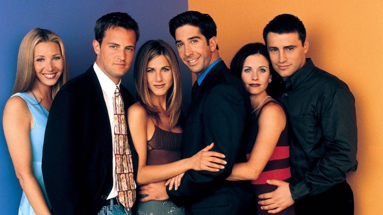 Friends Staffel 10: Lisa Kudrow, Matthew Perry, Jennifer Aniston, David Schwimmer, Courteney Cox & Matt Leblanc Characters: PHOEBE BUFFAY, CHANDLER BING, RACHEL GREEN, ROSS GELLER, MONICA GELLER & JOEY TRIBBIANI