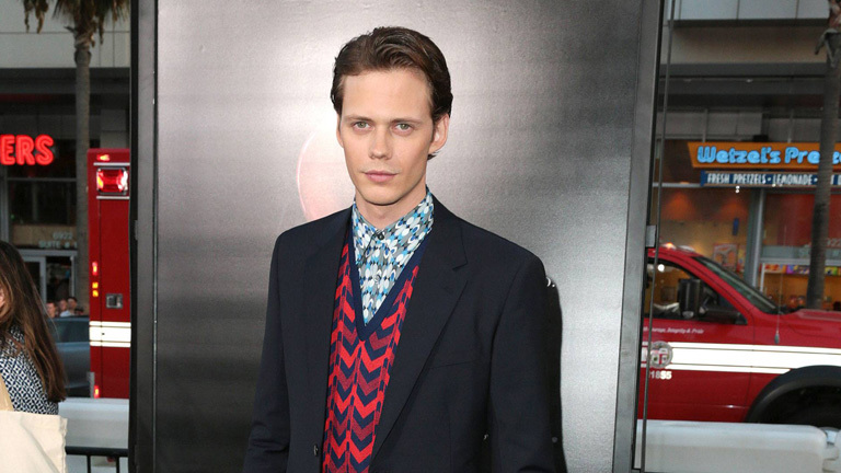 Der Schauspieler Bill Skarsgard bei der Premiere zu "Es"