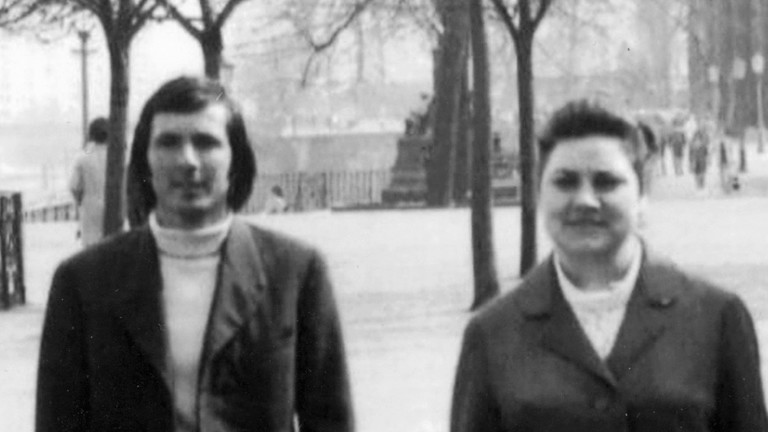 Ion und Anita 1973 in Dresden