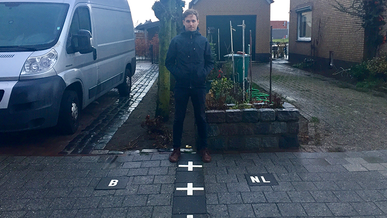 Foto zwischen den Staaten