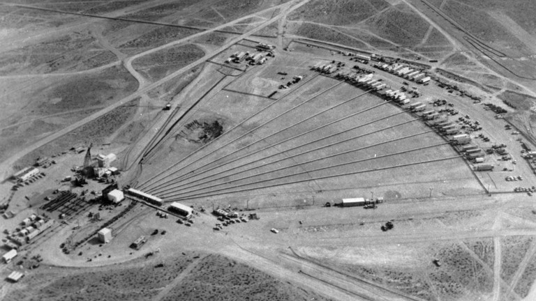 Das AEC-Gelände in Nevada